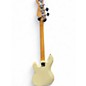 Used Fender Standard Precision Bass WHITE Electric Bass Guitar