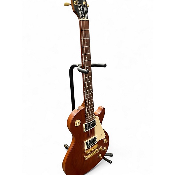 Used Gibson Smart Wood Les Paul Natural Mahogany Solid Body Electric Guitar