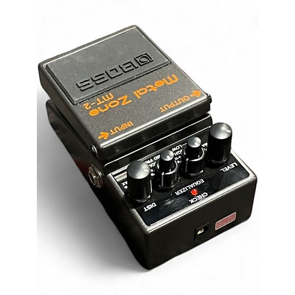 Used BOSS MT2 Metal Zone Distortion Effect Pedal