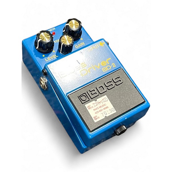 Used BOSS BD2 Blues Driver Effect Pedal