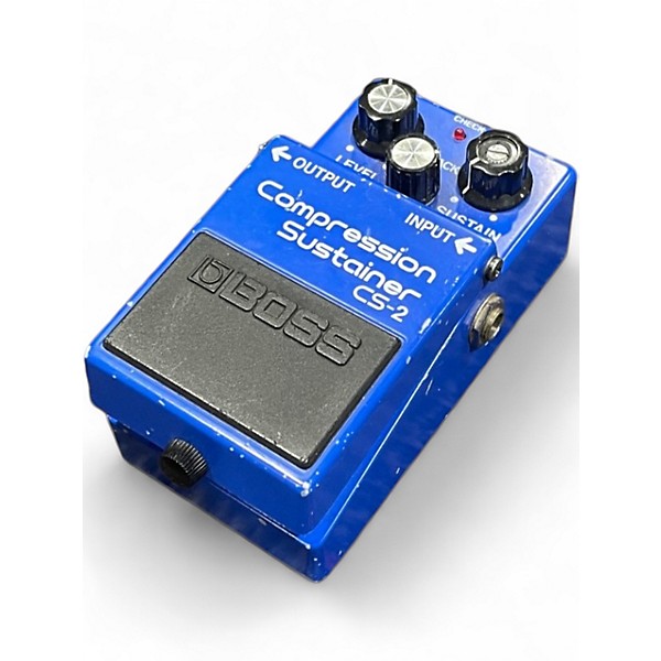 Used BOSS CS2 Compressor Sustainer Effect Pedal