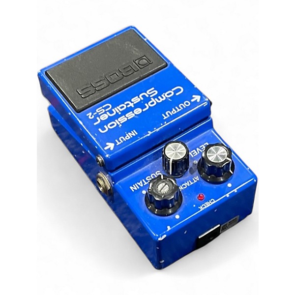 Used BOSS CS2 Compressor Sustainer Effect Pedal