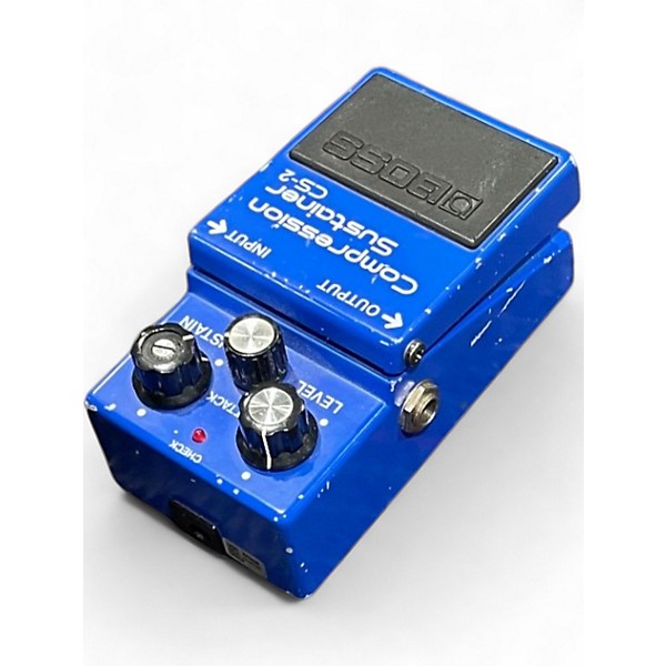 Used BOSS CS2 Compressor Sustainer Effect Pedal