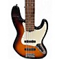 Used 1995 Fender American Standard Jazz Bass V 2 Tone Sunburst Electric Bass Guitar