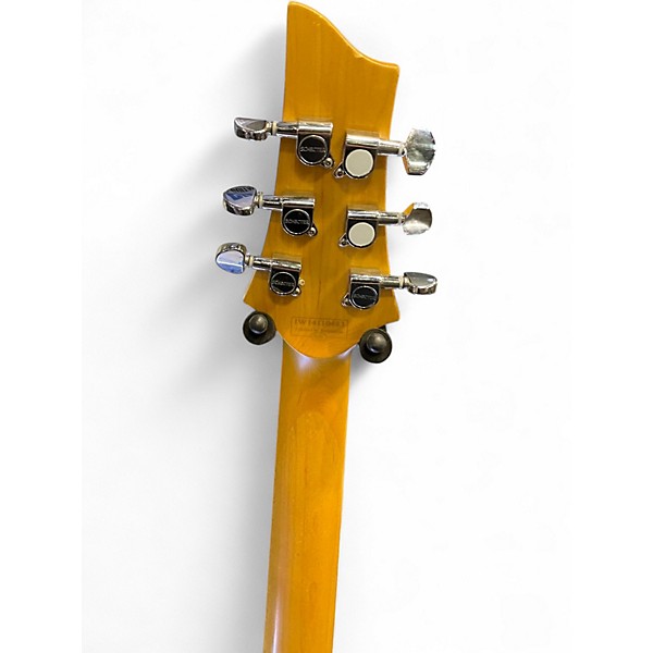 Used Schecter Guitar Research C6 DELUXE Blue Solid Body Electric Guitar