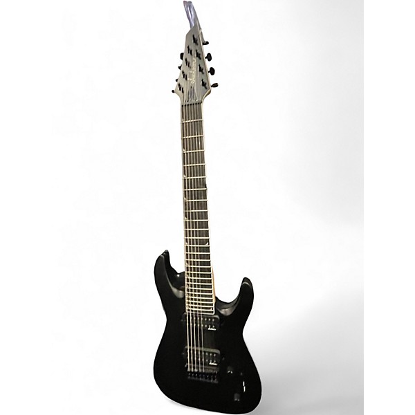 Used Jackson JS32-8 Dinky DKA 8 String Black Solid Body Electric Guitar