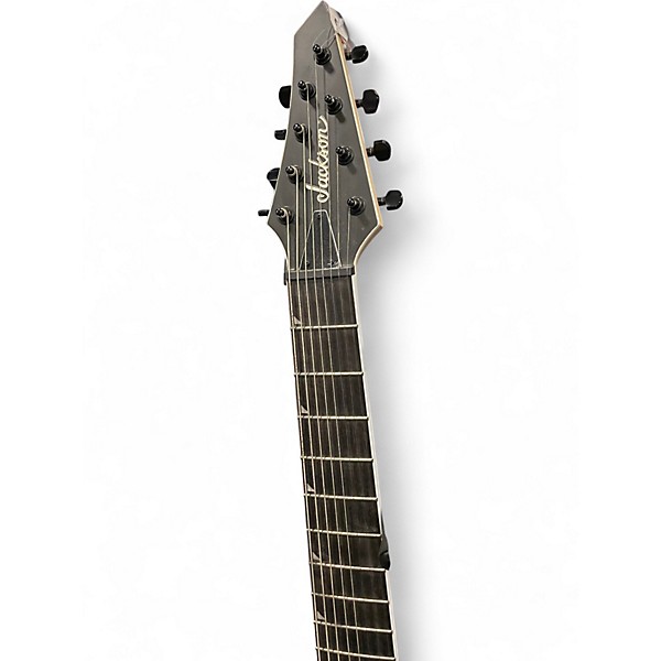 Used Jackson JS32-8 Dinky DKA 8 String Black Solid Body Electric Guitar