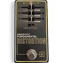Used Walrus Audio FUNDAMENTAL DISTORTION Effect Pedal