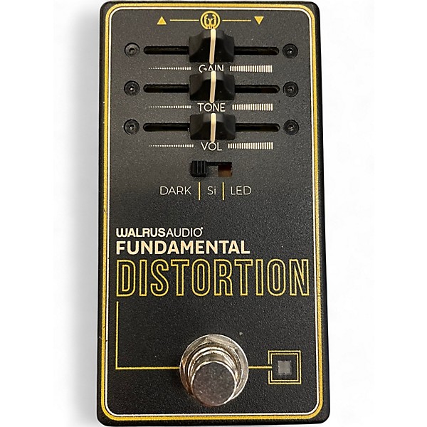 Used Walrus Audio FUNDAMENTAL DISTORTION Effect Pedal