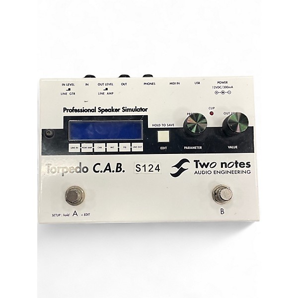 Used Two Notes AUDIO ENGINEERING AUDIO ENGINEERING torpedo C.A.B Pedal