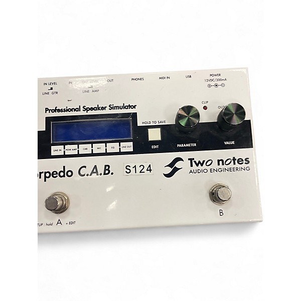 Used Two Notes AUDIO ENGINEERING AUDIO ENGINEERING torpedo C.A.B Pedal
