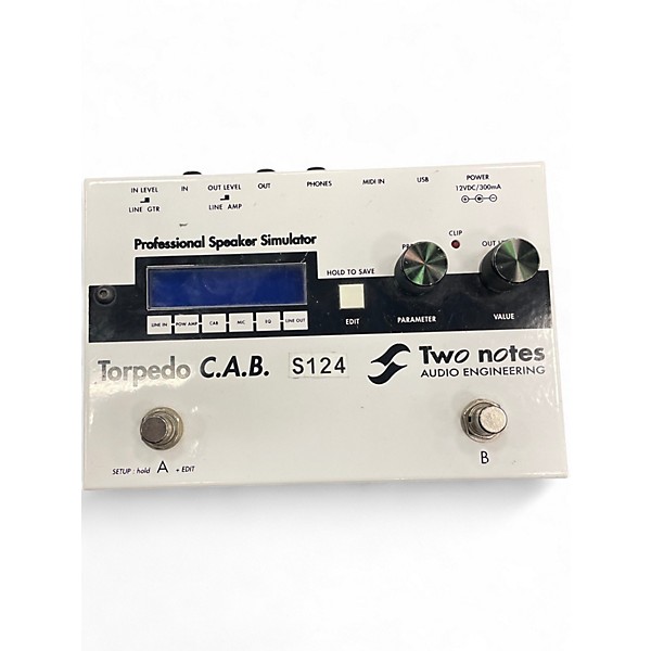 Used Two Notes AUDIO ENGINEERING AUDIO ENGINEERING torpedo C.A.B Pedal