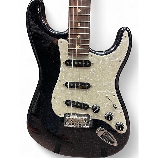 Used 2024 Fender 70TH ANV PLYR STRAT RW NEBNOIR NEBUA NOIR Solid Body Electric Guitar