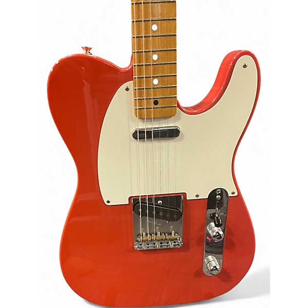 Used Fender Vintera 50s Telecaster Dakota Red Solid Body Electric Guitar