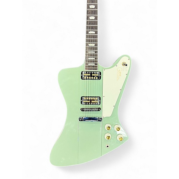 Used Kauer Guitars BANSHEE Mint Green Solid Body Electric Guitar