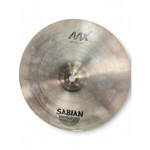 Used SABIAN 10in AAX SPLASH Cymbal