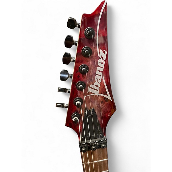 Used Ibanez RG470PB RED ECLIPSE BURST Solid Body Electric Guitar