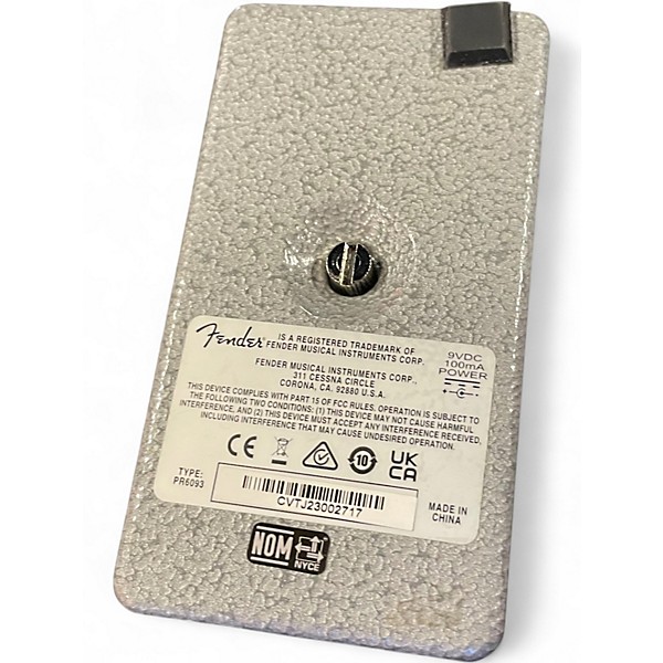 Used Fender HAMMERTONE SPACE TELAY Effect Pedal