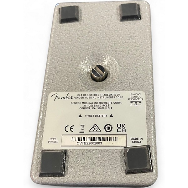 Used Fender DISTORTION Effect Pedal