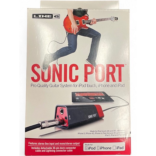 Used Line 6 sonic port Audio Interface