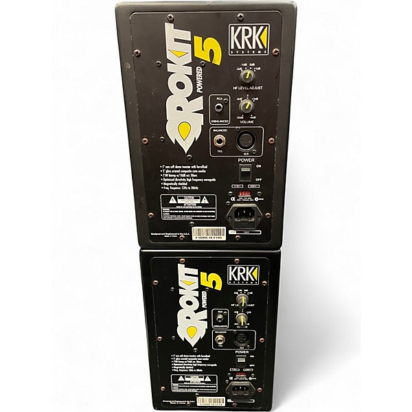 Used KRK RP5 ROKIT G4 Pair Powered Monitor