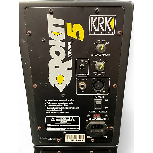 Used KRK RP5 ROKIT G4 Pair Powered Monitor
