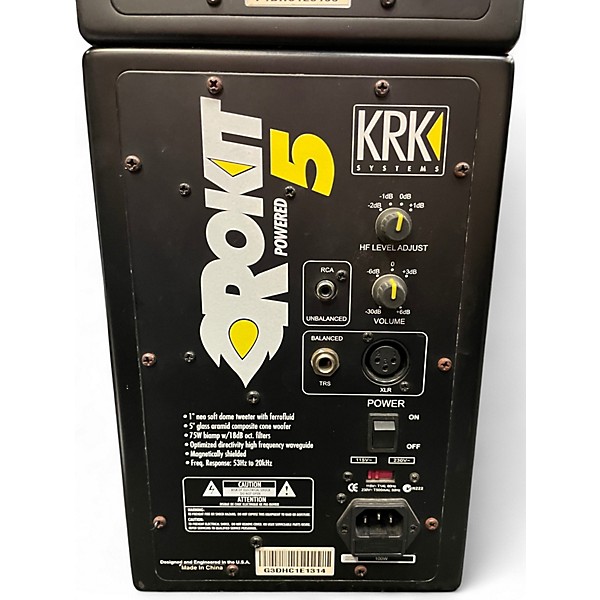 Used KRK RP5 ROKIT G4 Pair Powered Monitor