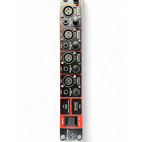 Used Behringer ADA8000 Ultragain Pro 8 Audio Converter