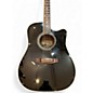 Used 2000s Takamine EF341SC Black Acoustic Electric Guitar
