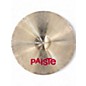 Used Paiste 14in 2002 Crash Cymbal