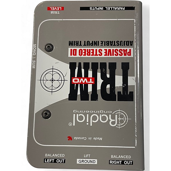 Used Radial Engineering TRIM TWO PASSIVE STEREO di Direct Box