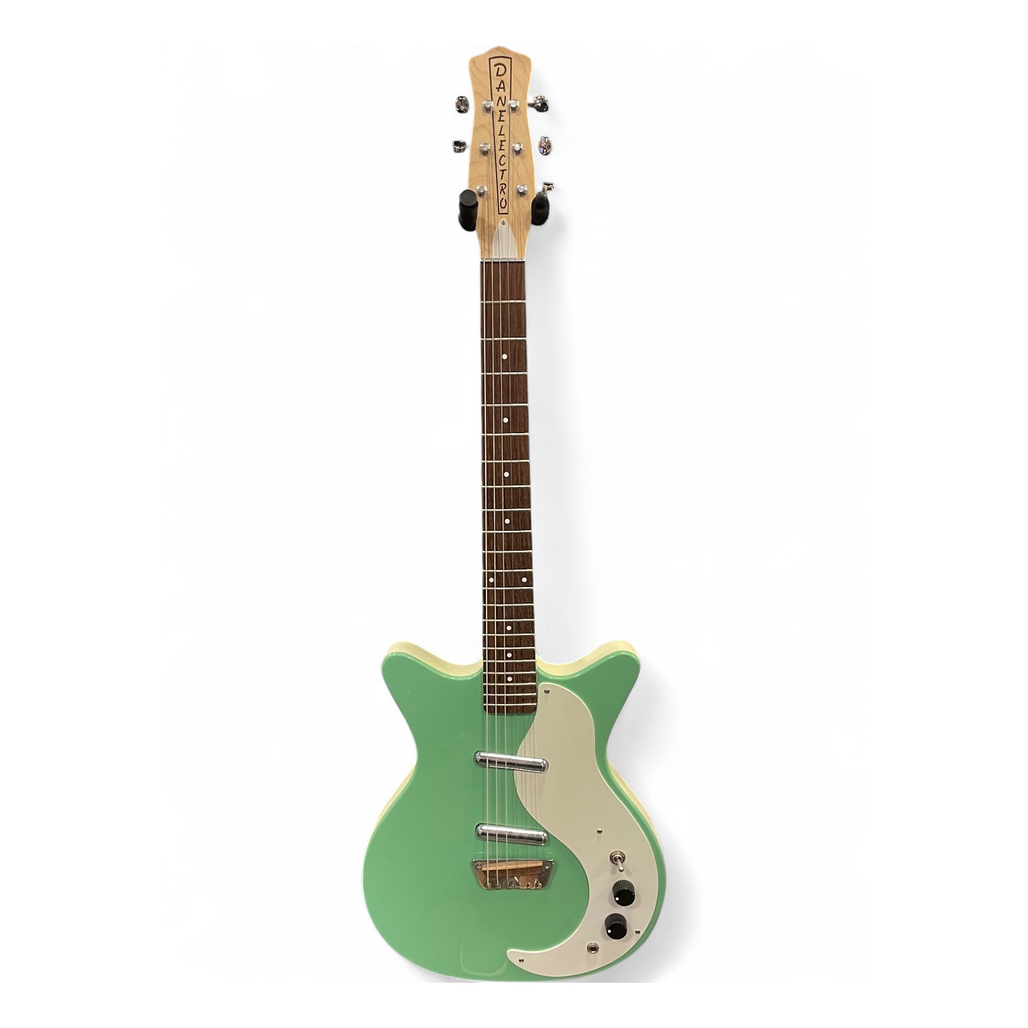 Used Danelectro DC-59 Surf Green Solid Body Electric Guitar Surf