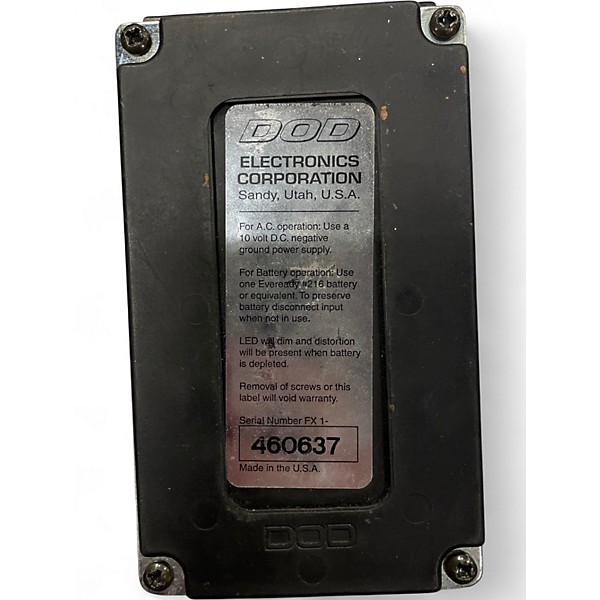 Used DOD FX68 Super Stereo Chorus Effect Pedal