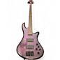 Used Schecter Guitar Research STILETTO STUDIO 4 STRING Trans Purple Electric Bass Guitar thumbnail