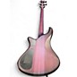 Used Schecter Guitar Research STILETTO STUDIO 4 STRING Trans Purple Electric Bass Guitar
