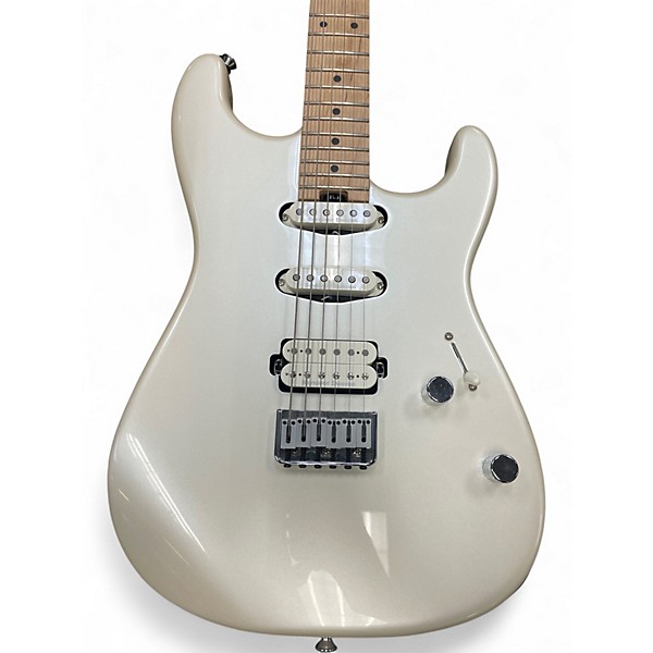 Used Charvel PRO MOD SAN DIMAS HSS PLATINUM PEARL Solid Body Electric Guitar