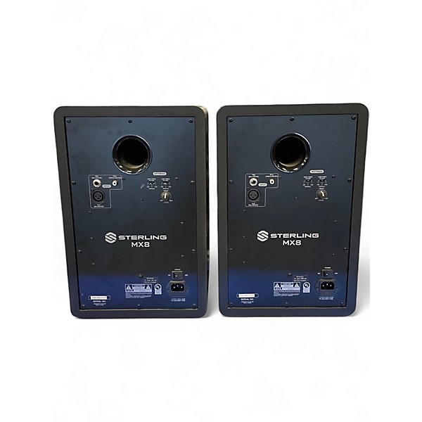Used Sterling Audio MX8 Pair Powered Monitor