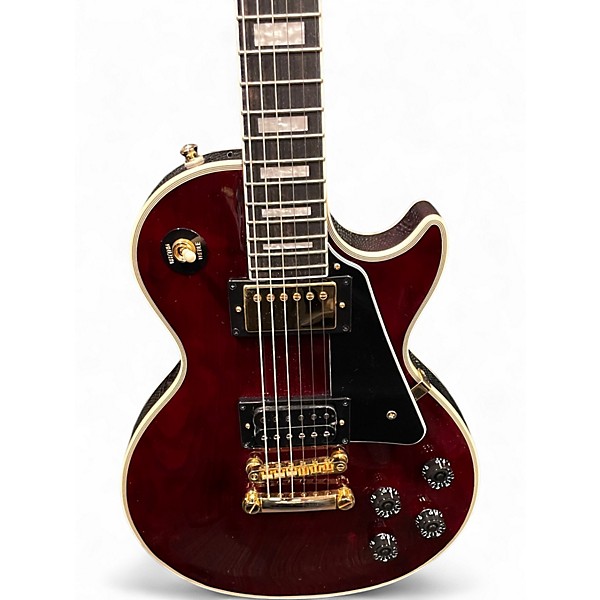 Used Epiphone Jerry Cantrell Wino Les Paul Custom Midnight Wine Solid Body Electric Guitar