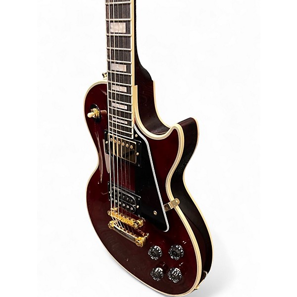 Used Epiphone Jerry Cantrell Wino Les Paul Custom Midnight Wine Solid Body Electric Guitar