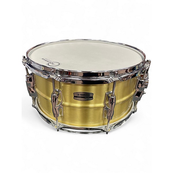 Used Yamaha 13in Recording Custom Brass Drum