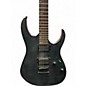 Used Ibanez RG6003FM Trans Black Solid Body Electric Guitar