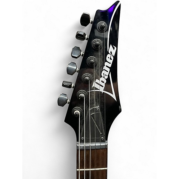 Used Ibanez RG6003FM Trans Black Solid Body Electric Guitar