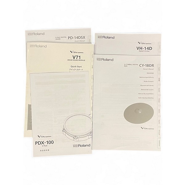 Used Roland TD713 Electric Drum Set