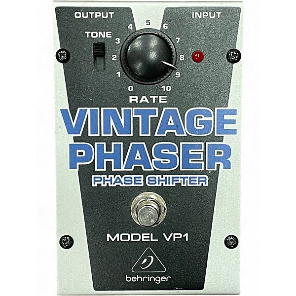 Used Behringer VP1 Vintage Phaser Effect Pedal