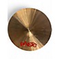 Used Paiste 18in 2002 Medium Crash Cymbal