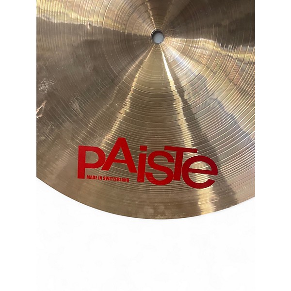 Used Paiste 18in 2002 Medium Crash Cymbal