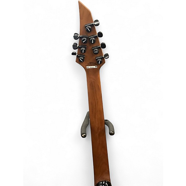 Used Jackson Misha Mansoor Juggernaut HT7P Black Burst Burl Solid Body Electric Guitar