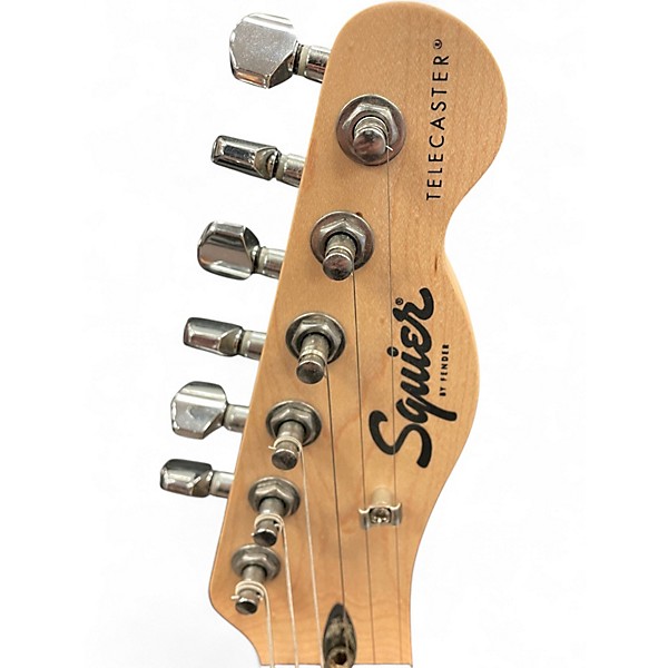 Used Squier Standard Telecaster Ice Blue Metallic Solid Body Electric Guitar