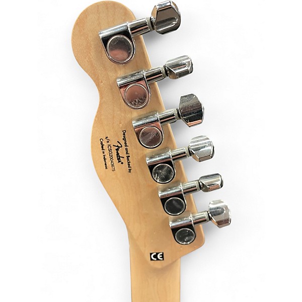 Used Squier Standard Telecaster Ice Blue Metallic Solid Body Electric Guitar