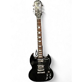 Used Epiphone G400 Black Solid Body Electric Guitar